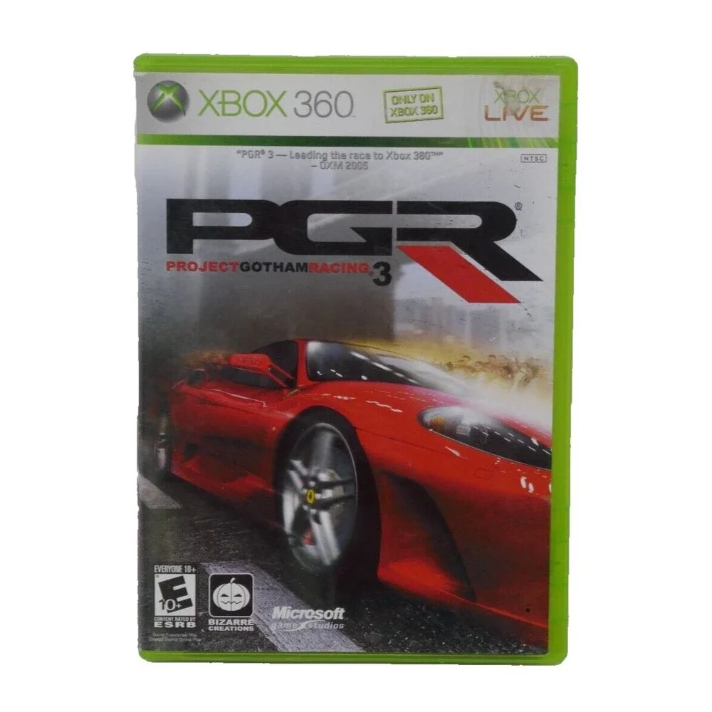Project Gotham Racing 3 (Microsoft Xbox 360, 2005) COMPLETE